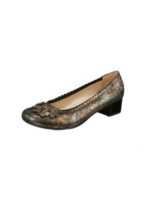 Damen Pumps "Kiara", Lei by tessamino, Gr. 37, schwarz, Leder, elegant, Schuhe, in modischer Glitzer-Optik