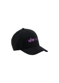 Damen Trucker Cap "Alpha Industries Accessoires - Headwear Alpha Cap", schwarz, Alpha Industries, Obermaterial: 100% Baumwolle, Caps