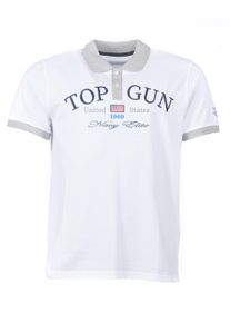 Top Gun Herren T-Shirt "TG20201020", weiß, Gr. S, Obermaterial: 100% Baumwolle, Shirts