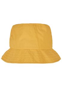 Flexfit Damen Flex Cap "Flexfit Unisex Water Repellent Bucket Hat", gelb, casual, unifarben, 100% Polyamid, Caps