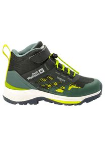 Jack Wolfskin Kinder Wanderschuh "VILLI HIKER TEXAPORE MID K", Gr. 32, grün, Main Material Second Material 100% Polyamide Lining 100% Polyamide Sole