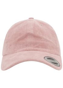 Flexfit Damen Flex Cap "Flexfit Accessoires Low Profile Velours Cap", rosa, casual, unifarben, 100% Polyester, Caps