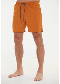 CRUZ Herren Shorts "Eyemouth", braun, casual, Gr. XL, unifarben, 100% Nylon, Hosen, mit praktischem Kordelzug
