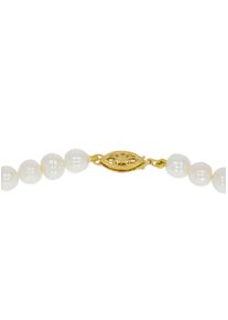 Firetti Damen Perlenkette "Schmuck Geschenk Gold 585 Halsschmuck Halskette Perle", Gelbgold 585-Perlen, L: 45cm, gold, Gelbgold 585, Perlen,