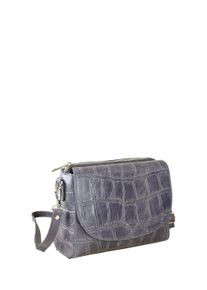 Damen Umhängetasche "Amsterdam", Collezione Alessandro, blau, Leder, Taschen, aus echtem Leder