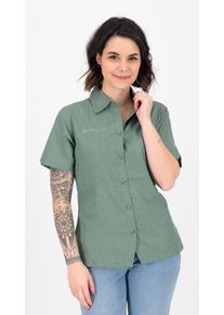 DEPROC Active Damen Outdoorbluse "COPPER WOMEN", grün, Gr. 36, 100% Polyester, Blusen, auch in Großen Größen erhältlich