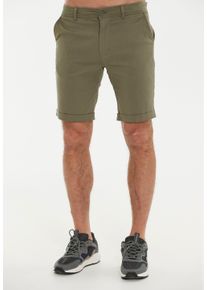 CRUZ Herren Shorts "Jerryne", grün, casual, Gr. S, unifarben, 97% Baumwolle, 3% Elasthan, Hosen, mit praktischen Seitentaschen