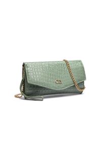 Damen Umhängetasche "Elegant", Collezione Alessandro, grün, Lederimitat, Taschen, Lackmaterial