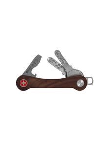 keycabins Kinder Schlüssel-Anhänger "Wood", braun, Basic, Holz, Schlüsselanhänger, SWISS Made