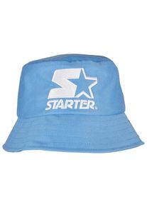 Damen Flex Cap "Starter Black Label Accessoires Basic Bucket Hat", blau, casual, STARTER Black Label, unifarben, 100% Baumwolle, Caps