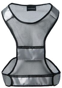 Endurance Herren Funktionsweste "Borwey", schwarz, sportlich, 100% Polyester, Westen, mit top Sichtbarkeit im Dunkeln
