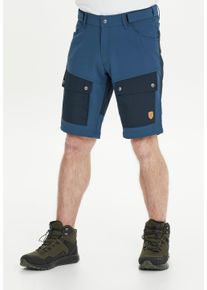 WHISTLER Herren Shorts "ERIC", blau, casual, Gr. XXXL, mehrfarbig, 65% Polyester, 35% Baumwolle, Hosen, mit atmungsaktivem Funktionsstretch