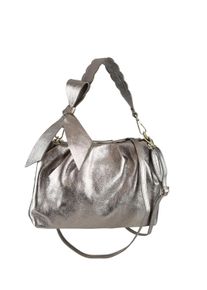 Damen Umhängetasche "Champagner", Collezione Alessandro, beige, Leder, Taschen, aus Leder, mit Schleife