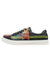DOGO Damen Outdoorsandale "Muse Vincent Van Gogh Self Portrait Damen Sneaker / Female", Gr. 36, schwarz, Lederimitat, Schuhe, Vegan
