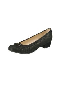 Damen Ballerina "Emilia", Lei by tessamino, Gr. 37, schwarz, Leder, elegant, Schuhe, mit Schmuckapplikation