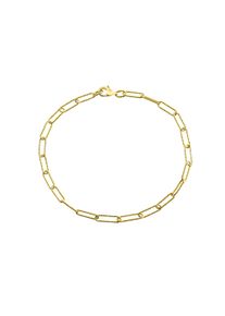 Celesta Damen Armband "925 Silber gelb vergoldet", 21cm, Silber 925 (Sterlingsilber), gelb, Silber 925 (Sterlingsilber), Armbänder