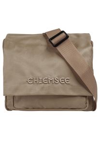 Chiemsee Damen Umhängetasche, beige, Kunstfaser, unifarben, leicht glänzend, Taschen