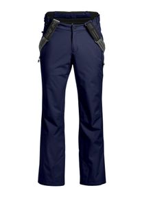 Maier Sports Herren Skihose "Anton light", blau, Gr. 98, 100% Polyester, Hosen, Herren Schneehose mit Hosenträgern, wind/wasserdicht, Regular Fit