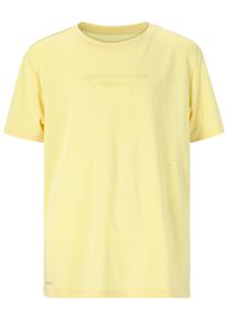 Endurance Kinder T-Shirt "Dipat", gelb, casual, Gr. 164, unifarben, 100% Polyester, Shirts, mit praktischer Quick Dry-Technologie