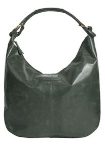 Bruno Banani Damen Shopper, grün, Leder, unifarben, leicht glänzend, Taschen, echt Leder