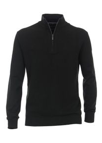 Casamoda Herren Troyer "Casamoda Troyer uni", grün, Gr. M, 100% Baumwolle, Pullover