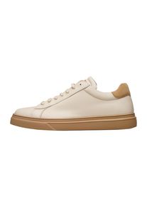Henry Stevens Herren Sneaker "Travis S Herrensneaker", Gr. 40, beige, Leder, casual, Schuhe, Halbschuh Leder handgefertigt, sportlicher Freizeitschuh