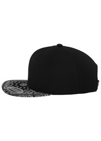 Flexfit Damen Flex Cap "Flexfit Unisex Bandana Snapback", schwarz, casual, 80% Polyacryl, 20% Wolle, Caps