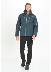 WHISTLER Herren Cargohose "ALON", schwarz, sportlich, Gr. XXL, unifarben, 92% Polyester, 8% Elasthan, Hosen, mit extra komfortablem Funktionsstretch