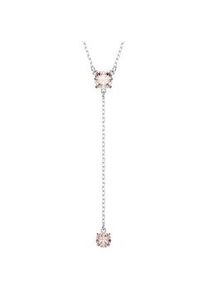 Y-Kette Swarovski "Schmuck Geschenk Attract Y-Halskette, 5723570, 5723571" Halsketten Gr. Metall, L: 45cm, rosa (metallfarben, rosa) Damen mit Swarovski Kristall