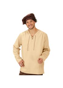 buttinette Hemd "Mittelalter" f&uuml;r Herren, beige