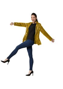 TecTake® Pailletten-Jackett Damen