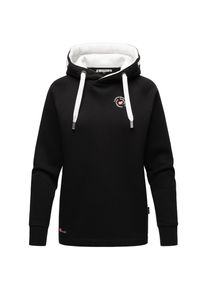 Marikoo Damen Warmer Kapuzenpullover Pullover im Oversize Look AIRII