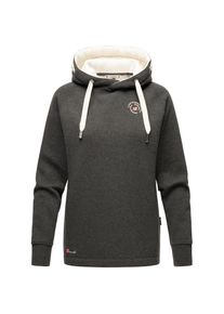 Marikoo Damen Warmer Kapuzenpullover Pullover im Oversize Look AIRII