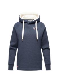 Marikoo Damen Warmer Kapuzenpullover Pullover im Oversize Look AIRII