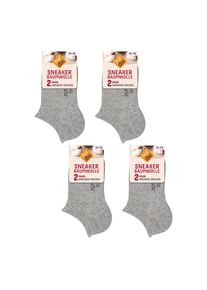 Nur Die Damen Sneakersocken Baumwolle 8er Pack