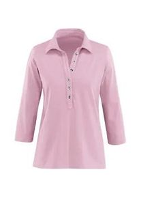 Poloshirt Casual Looks "Poloshirt" Gr. 48, rosa (rosé) Damen Shirts