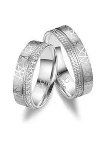 Trauring MARRYA "Edelstahl Ringe Trauringe Eheringe Partnerringe" Fingerringe Gr. 72, Edelstahl, silberfarben (herren ring, silber) Damen