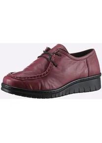 Schnürschuh Casual Looks Gr. 37, rot (bordeaux) Damen Schuhe