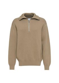 Pullove Mazine Nurmo Zip Troyer Damen (Gr XL |beige)