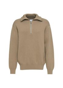 Pullove Mazine Nurmo Zip Troyer Damen (Gr XL |beige)