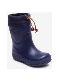 bisgaard Thermo Gummistiefel Kinder (Gr 37 |blau/wei&szlig; |wasserdicht)