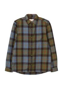 Revolution Casual Overshirt Checked Hemd Herren (Gr XXL |grau)