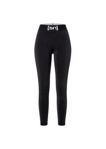 super.natural B Hot Tights Lange Unterhose Damen (Gr XS |schwarz)