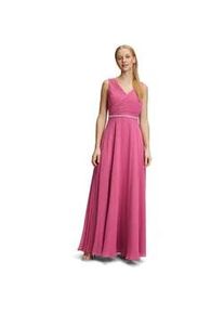 Abendkleid Vera Mont "Vera Mont mit Plissee" Gr. 38, Normalgrößen, rosa (rose pink) Damen Kleider Dekoelemente