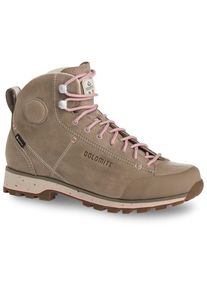 Freizeitschuhe Dolomite Cinquantaquattro High Full Grain Evo GTX Damen (Gr 39,5 |beige |wasserdicht)