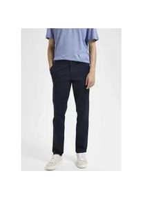 Chinohose Selected HOMME "SLH175-SLIM NEW MILES FLEX PANT NOOS" Gr. 38, Länge 32, blau (schwarz sapphire) Herren Hosen