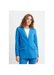 Jackenblazer Fransa "Fransa FRLano" Gr. XXL, blau (daphne) Damen Blazer