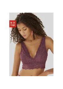 Soft-BH Nuance Gr. 70, Cup C, braun (schokobraun) Damen BHs in langer Form, ohne Bügel, sexy Dessous