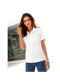 Poloshirt Casual Looks "Poloshirt" Gr. 48, weiß Damen Shirts