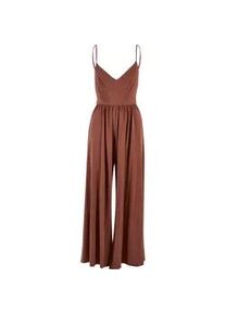 Jumpsuit Urban Classics "Urban Classics Damen Ladies Modal Spaghetti Jumpsuit" Gr. 4XL, US-Größen, orange (terracotta) Damen Overalls